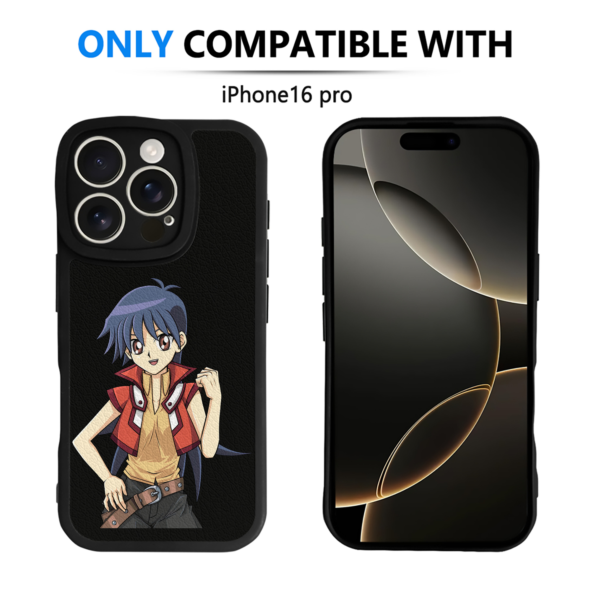 遊☆戯☆王 Yu-Gi-Oh! 【iPhone 16シリーズ対応】シリコンスマホケース（レザー調） 材質：シリコン